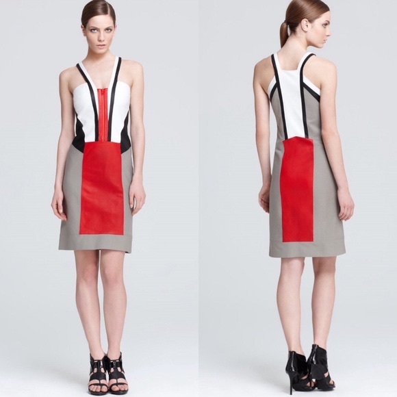 Helmut Lang | Dresses | New Helmut Lang Leather Canvas Runway ...